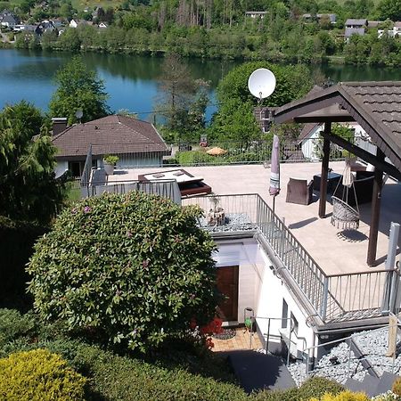Exklusive Ferienwohnung 'Agger-Blick' Mit Grosser Seeblick-Terrasse & Sauna Gummersbach Exteriér fotografie