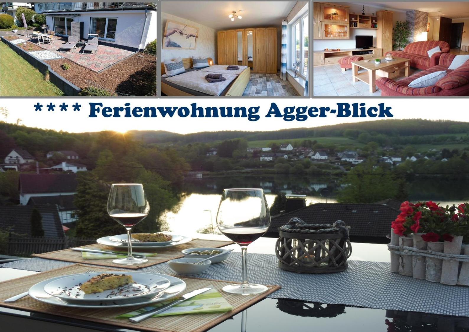 Exklusive Ferienwohnung 'Agger-Blick' Mit Grosser Seeblick-Terrasse & Sauna Gummersbach Exteriér fotografie